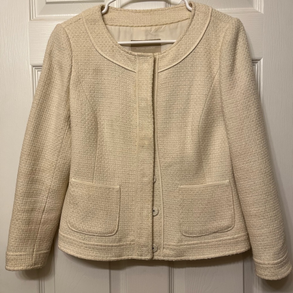 Cream cropped blacker - Picture 2 of 4